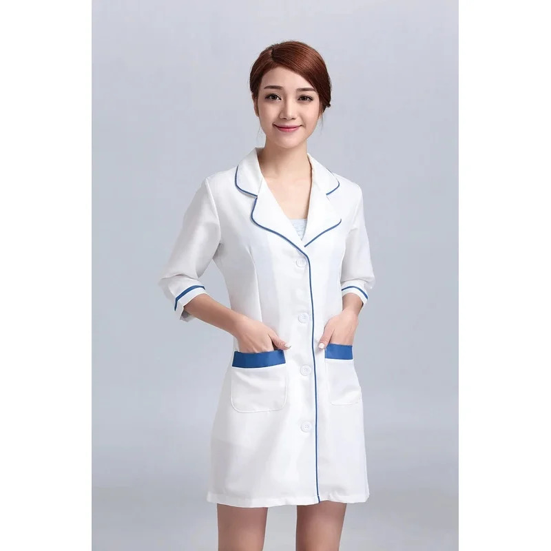 Medical Lab Gown - Женская больничная униформа для медсестер, комбинезоны,