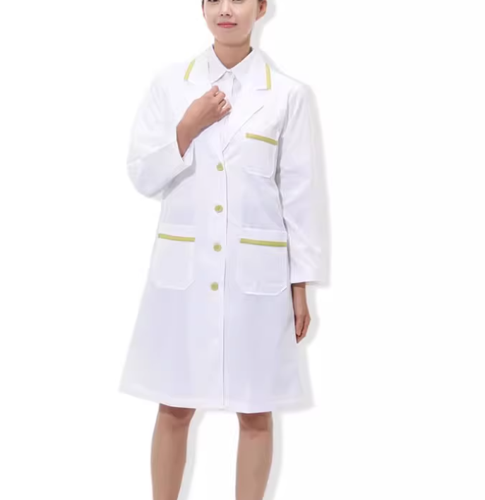 Medical Lab Gown - Униформа доктора, белое платье для мужчин
