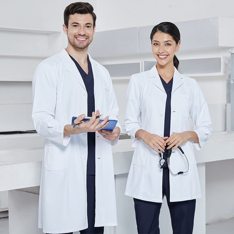 Lab Coat Medical - Лабораторные пальто Performance, шелковый халат для