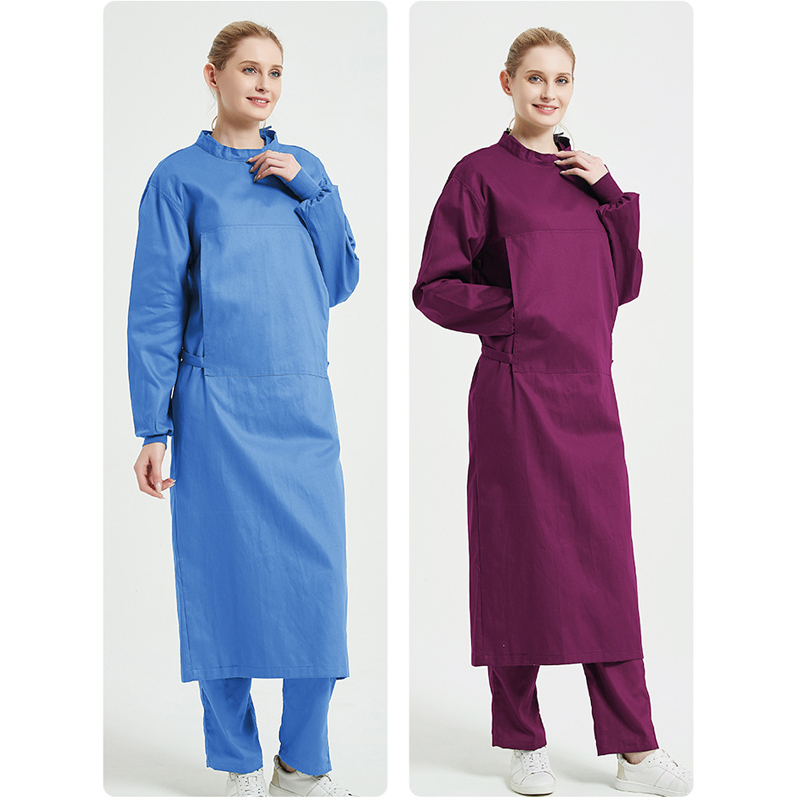 Хирургические халаты, хлопковы – обзор и цена Medical Lab Gown
