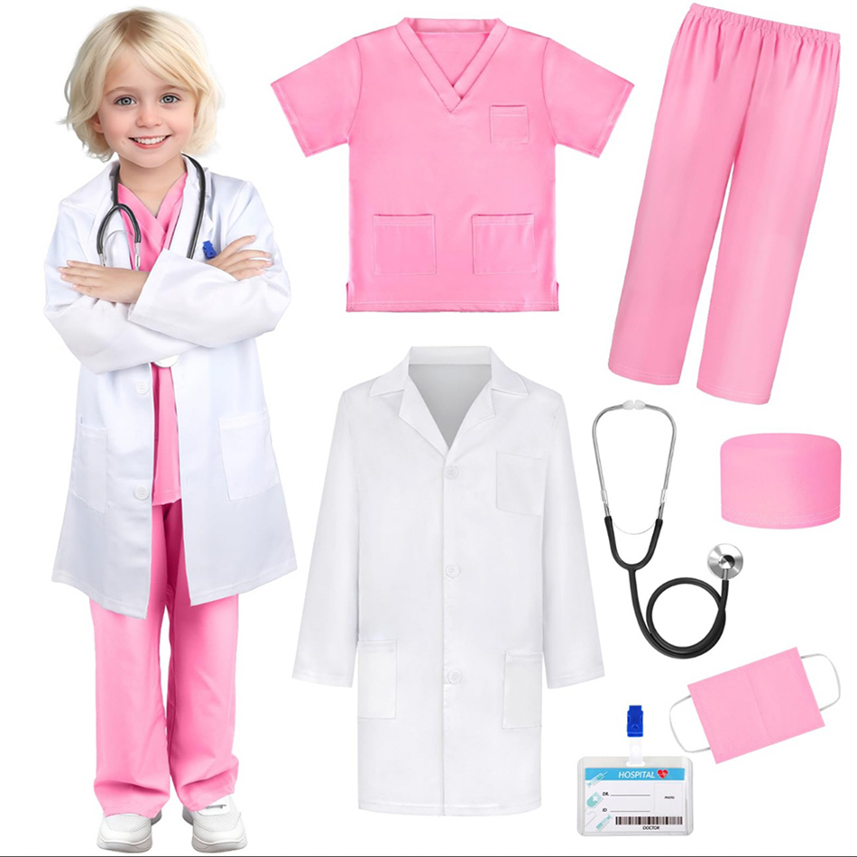 Детская белая медицинская форм – обзор и цена Lab Coat Medical