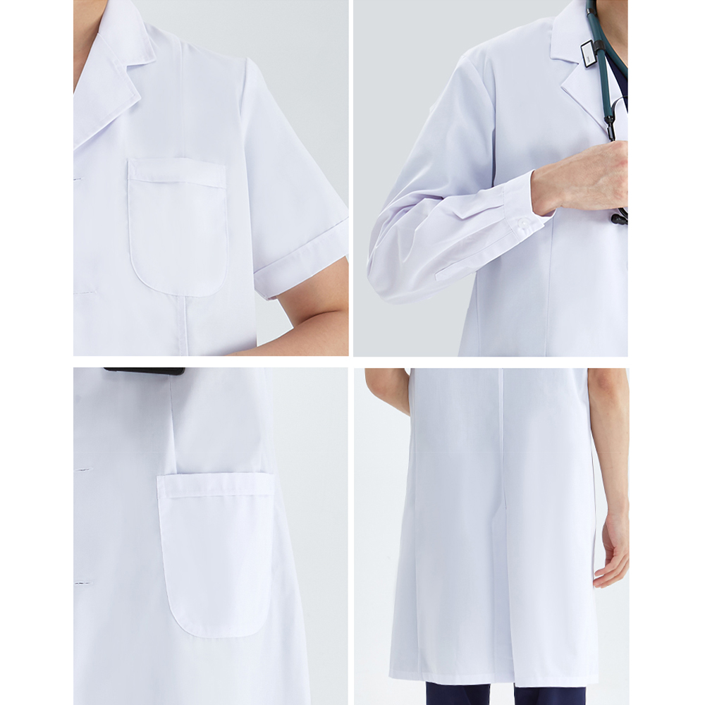 Унисекс, белое пальто, лаборат – обзор и цена Lab Coat Medical